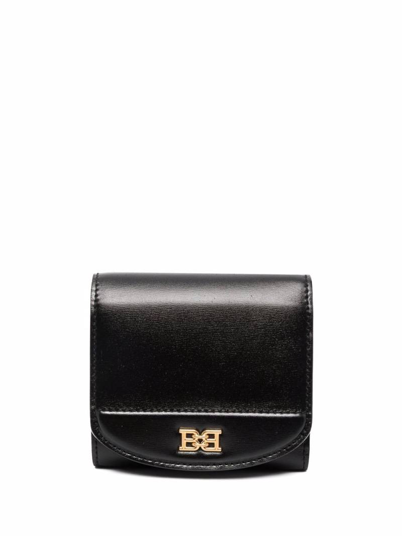 Bally leather logo-plaque wallet - Black von Bally