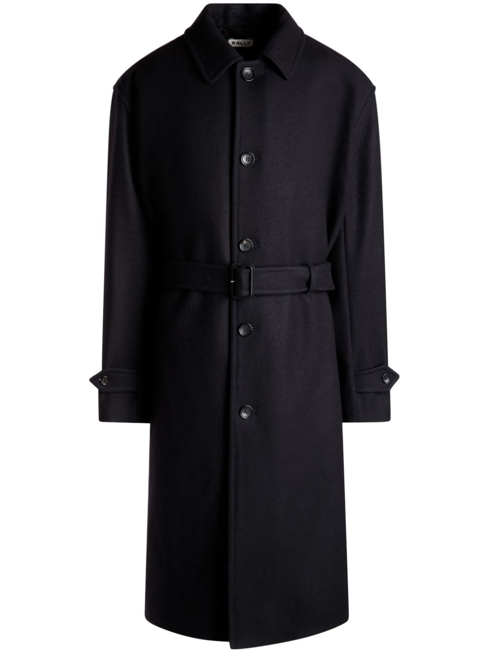 Bally classic-collar trench coat - Blue von Bally