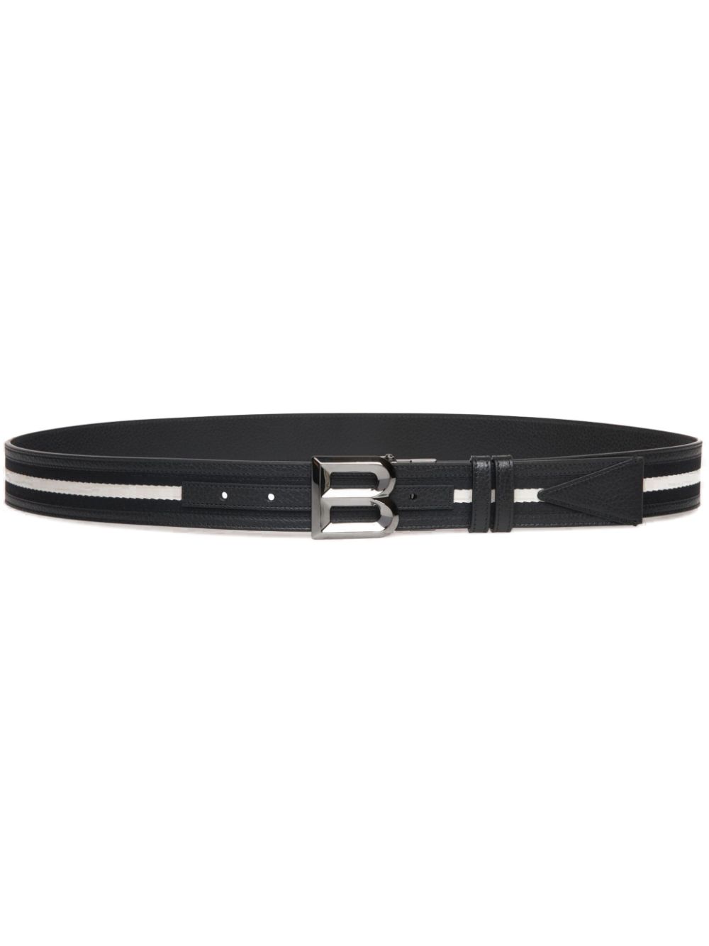 Bally logo-buckle belt - Black von Bally