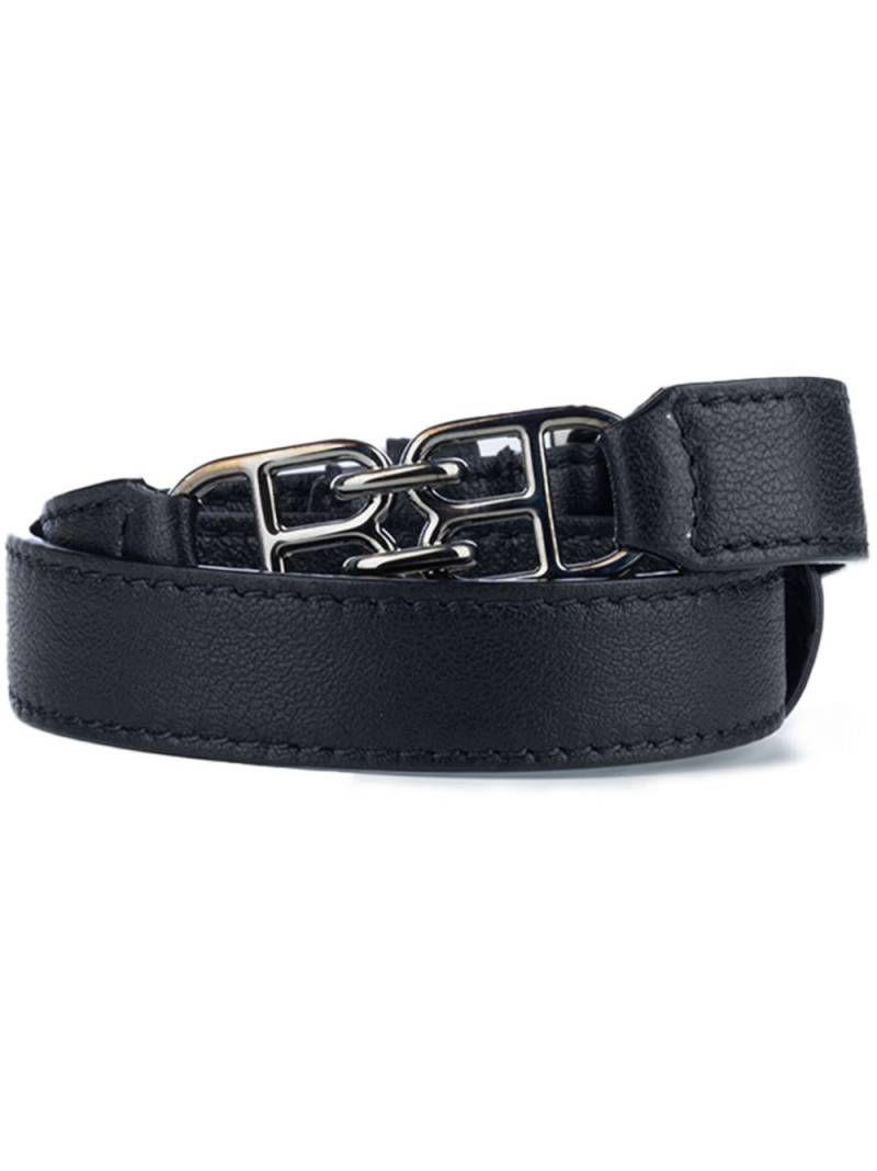 Bally logo-buckle belt - Black von Bally