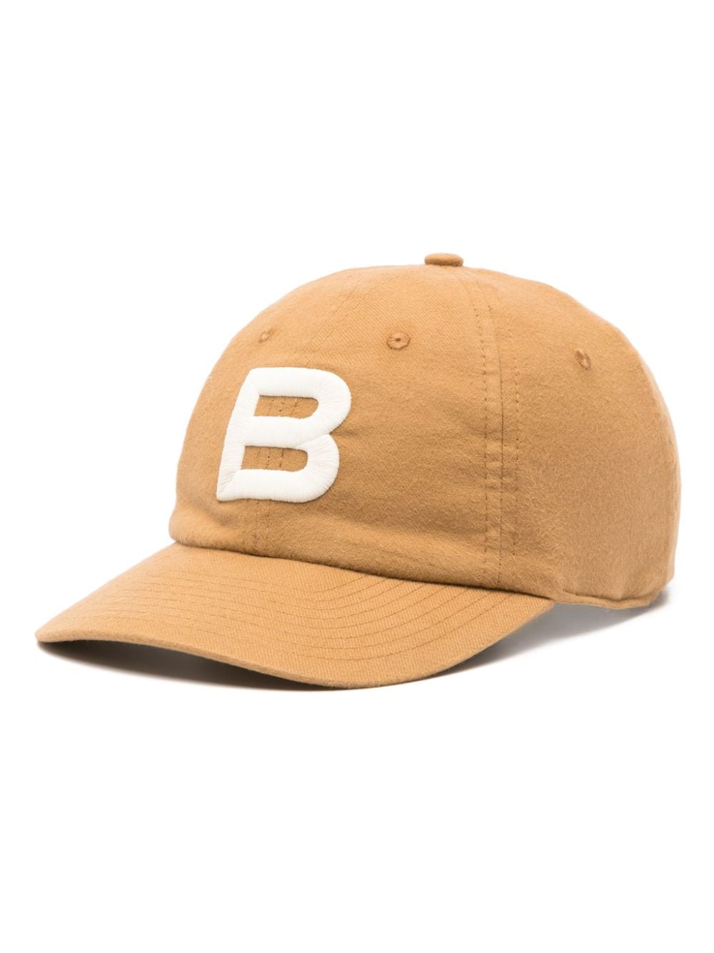 Bally logo-embroidered cotton cap - Neutrals von Bally