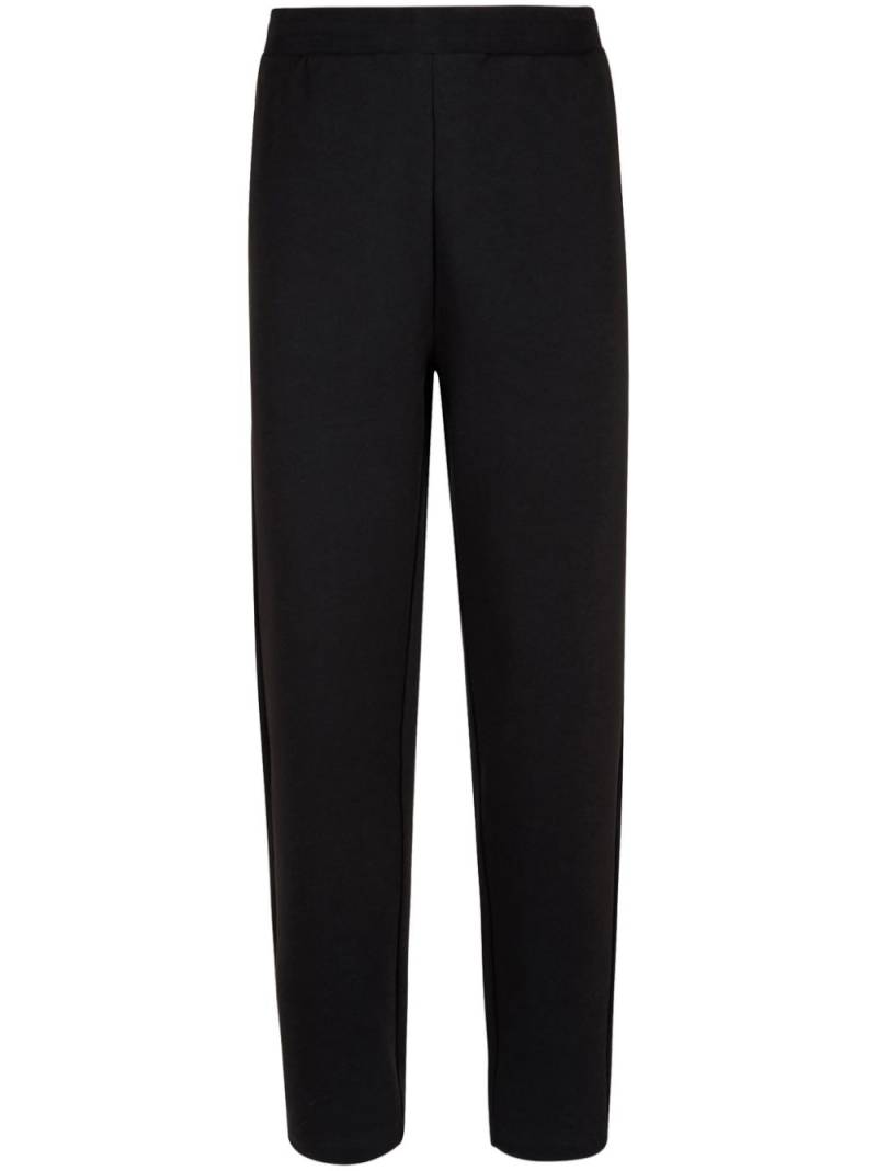 Bally logo-embroidered straight-leg track pants - Black von Bally