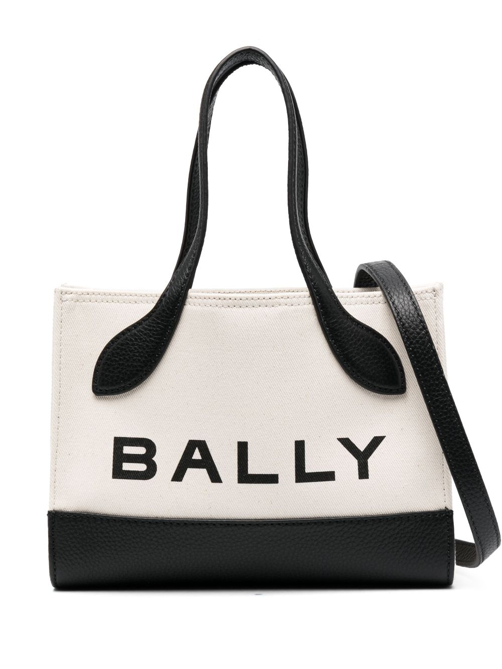 Bally Bar Keep On logo-print tote - Neutrals von Bally