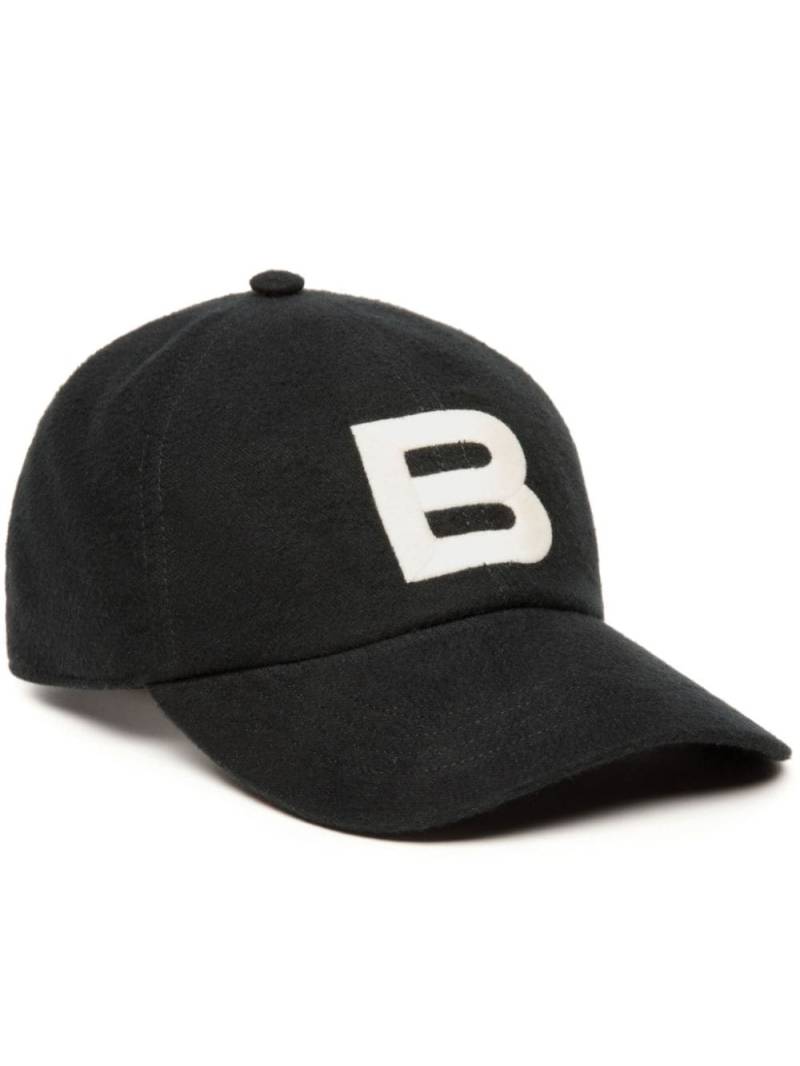 Bally logo-print cotton baseball cap - Black von Bally