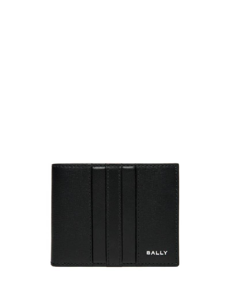 Bally logo-print leather wallet - Black von Bally