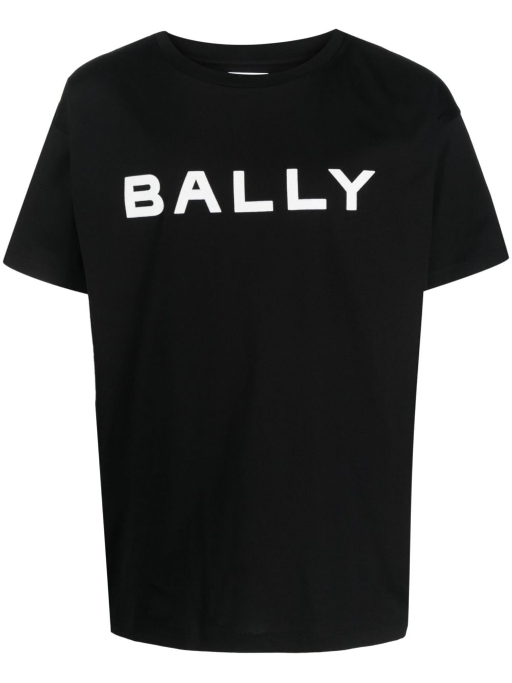 Bally logo-print organic cotton T-shirt - Black von Bally