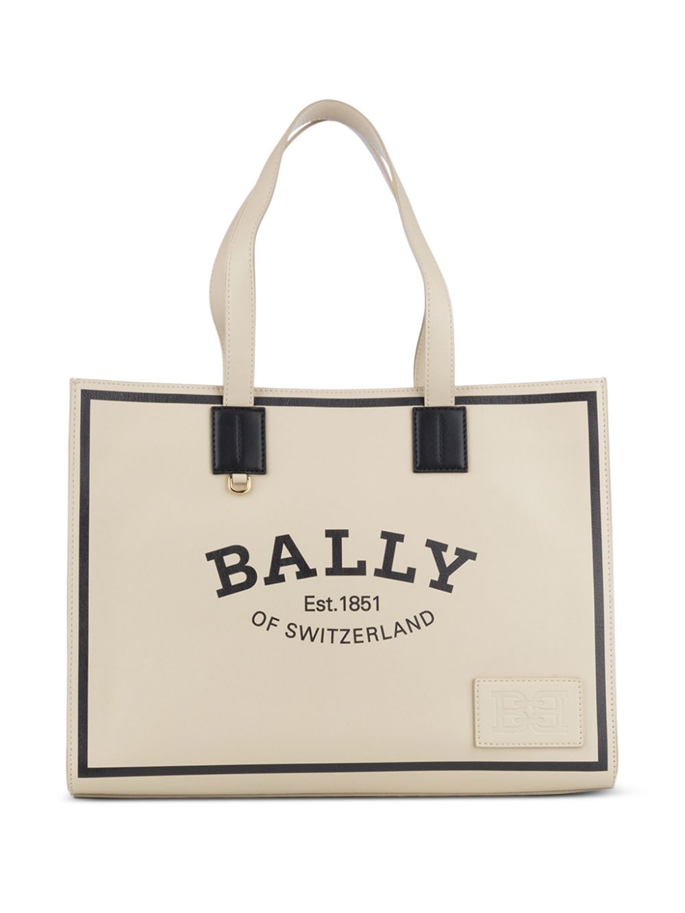 Bally logo-print tote bag - Neutrals von Bally