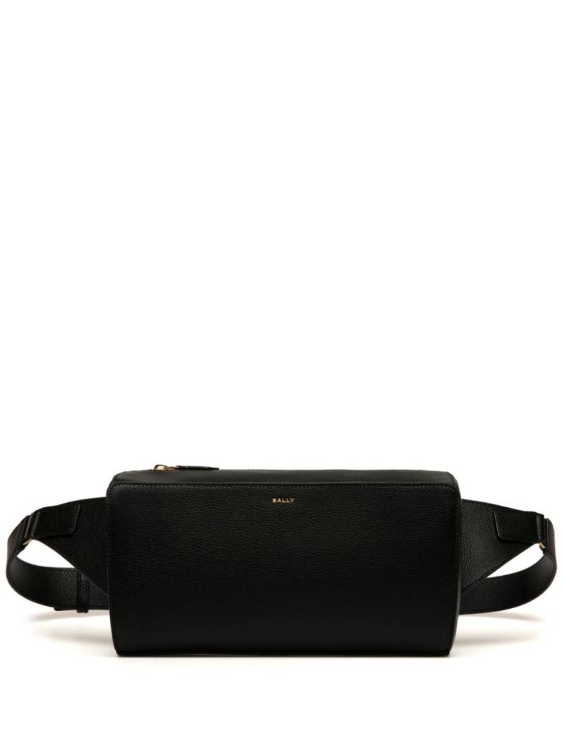 Bally logo-stamp leather belt bag - Black von Bally