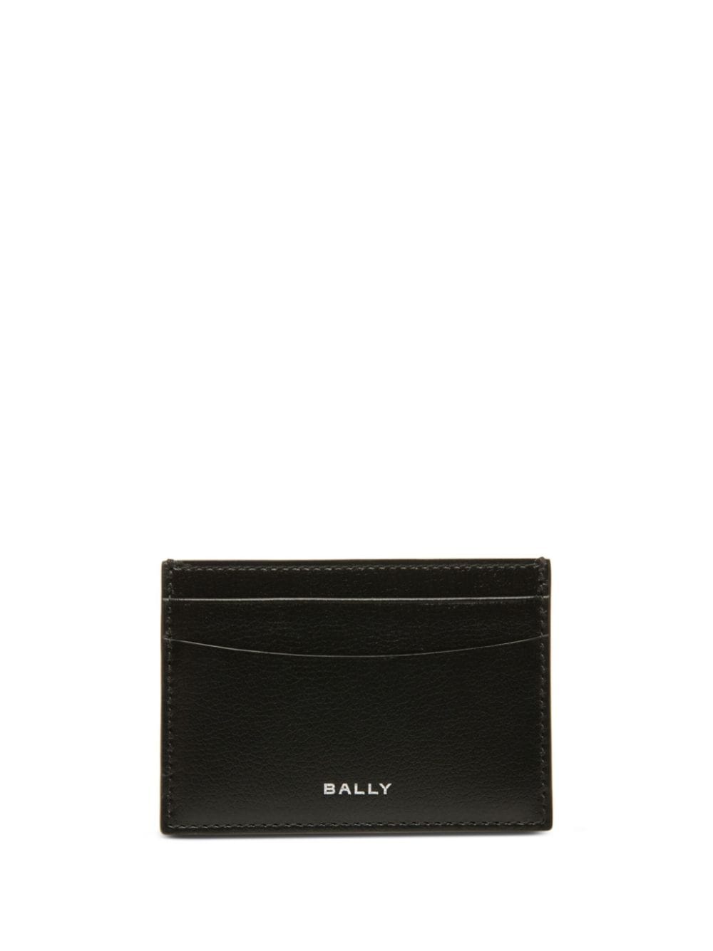 Bally logo-stamp leather cardholder - Black von Bally