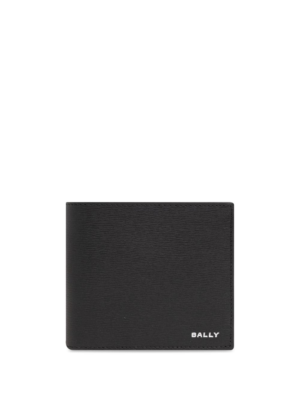 Bally logo-stamp leather wallet - Black von Bally