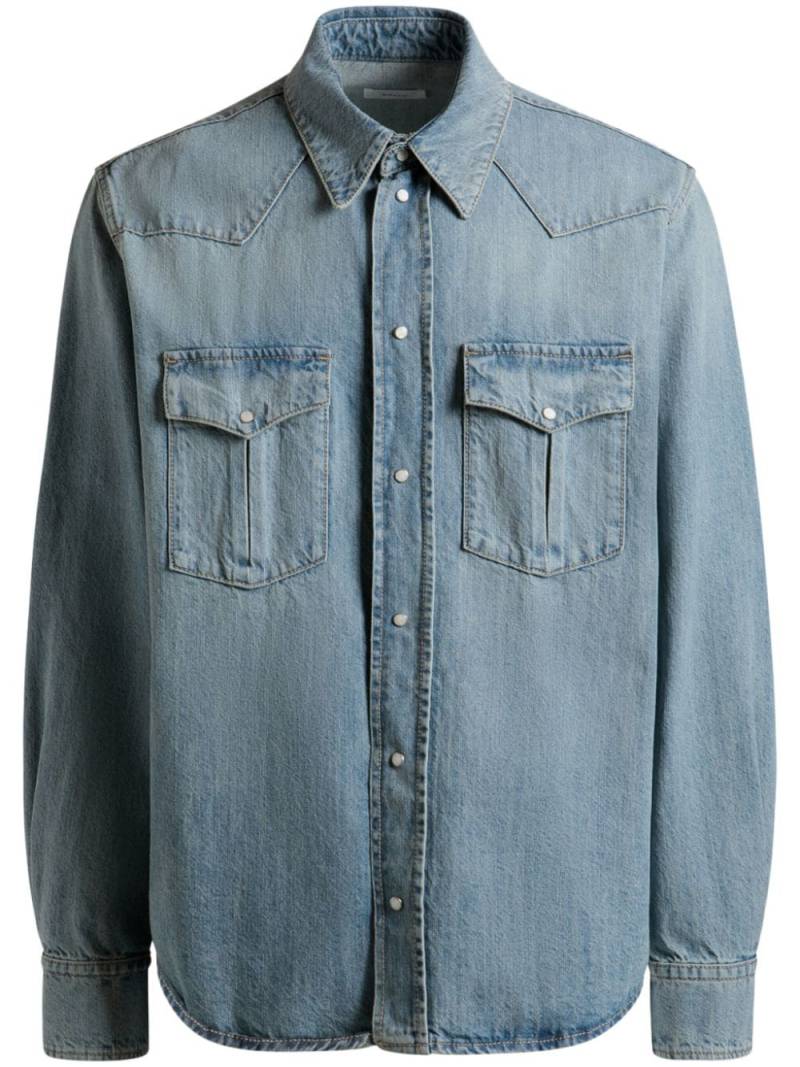 Bally long-sleeve denim shirt - Blue von Bally