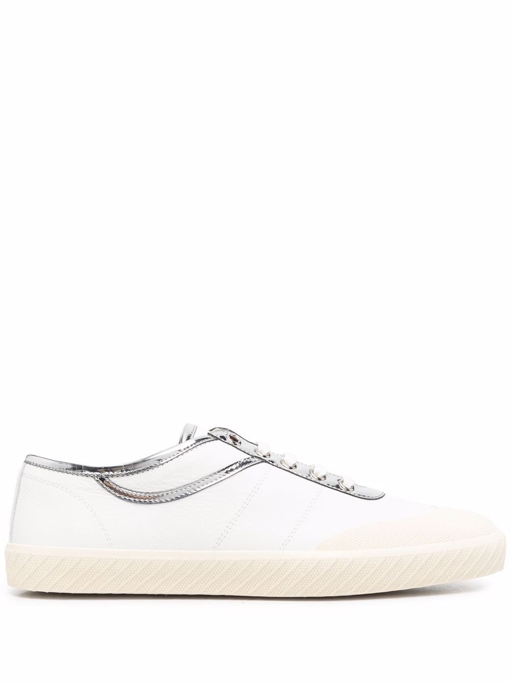 Bally metallic low-top sneakers - White von Bally