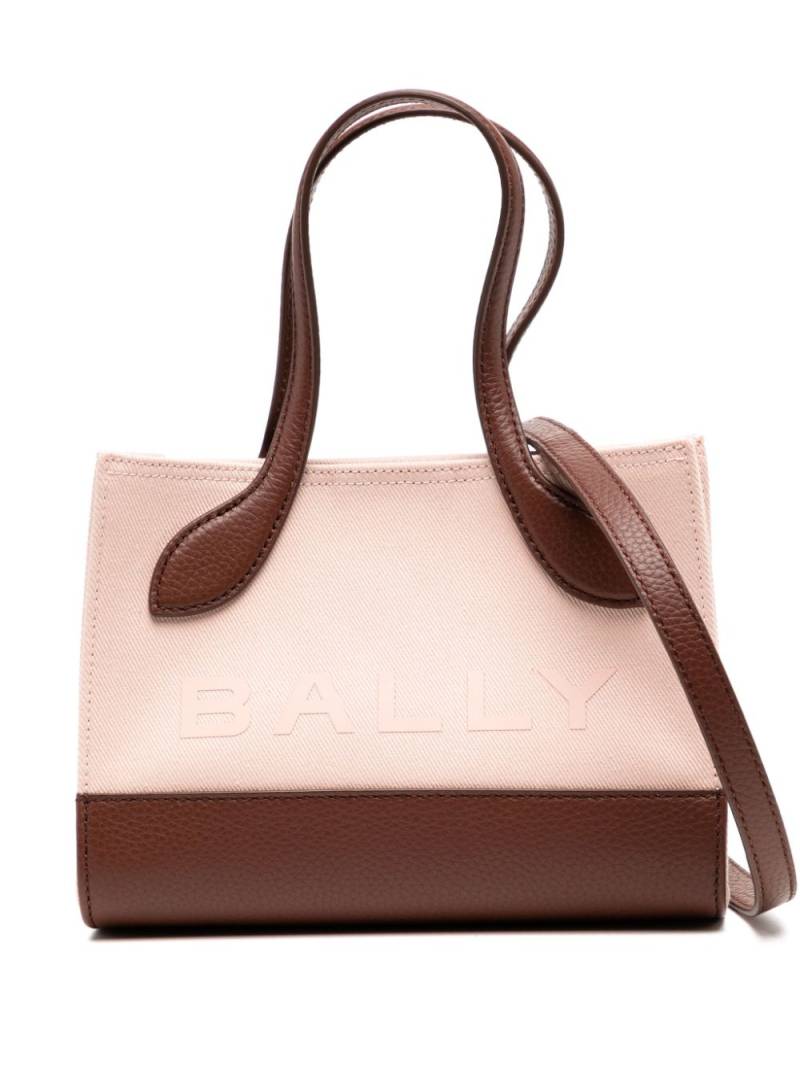 Bally mini Bar tote bag - Pink von Bally