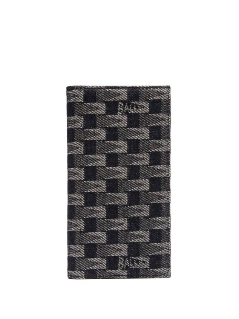 Bally monogram-print canvas wallet - Grey von Bally