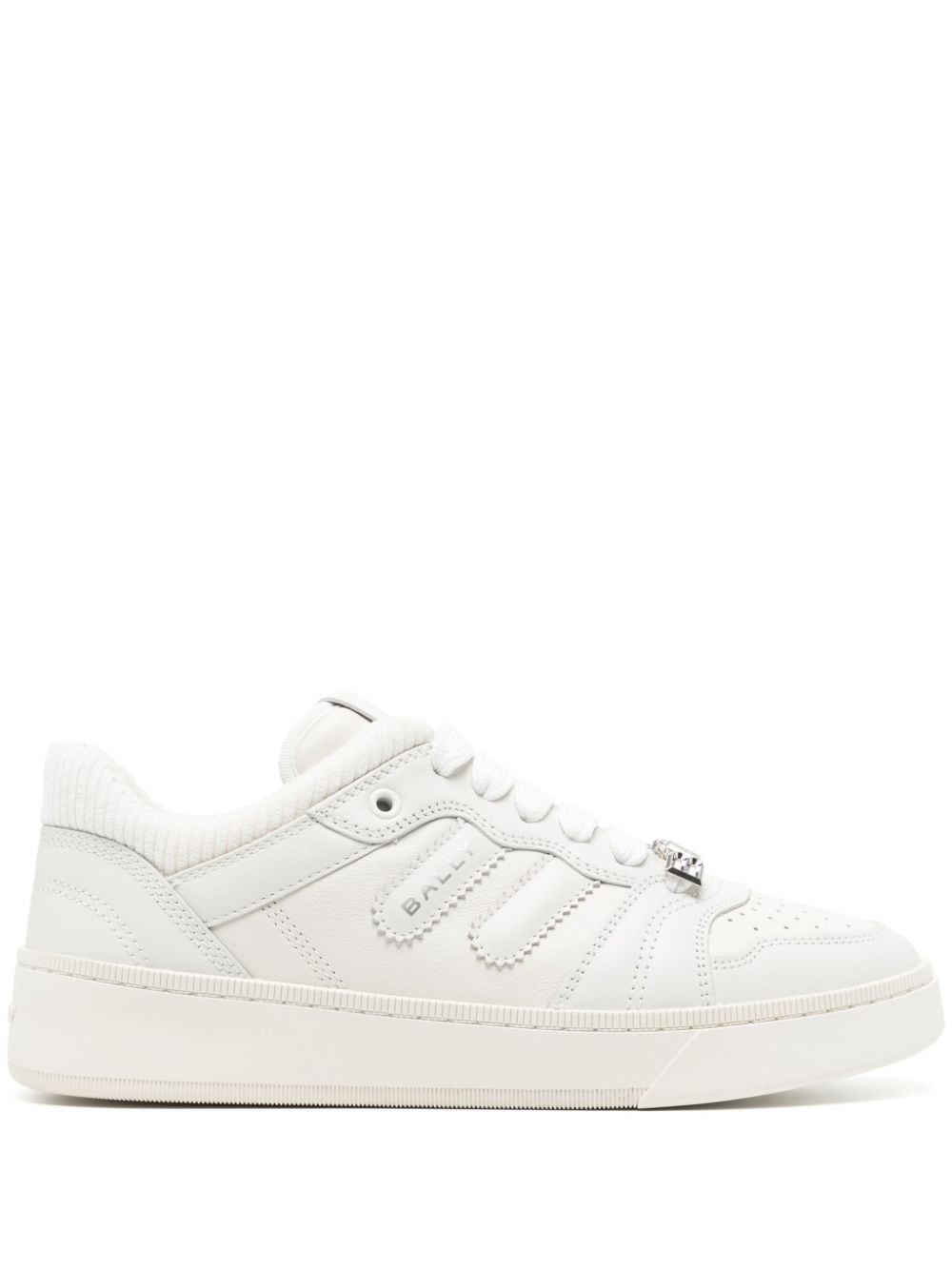 Bally panelled leather sneakers - White von Bally