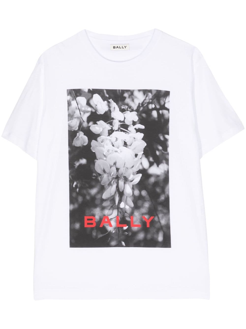 Bally photograph-print cotton T-shirt - White von Bally