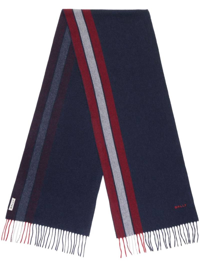 Bally ribbon scarf - PEACOAT 50 von Bally