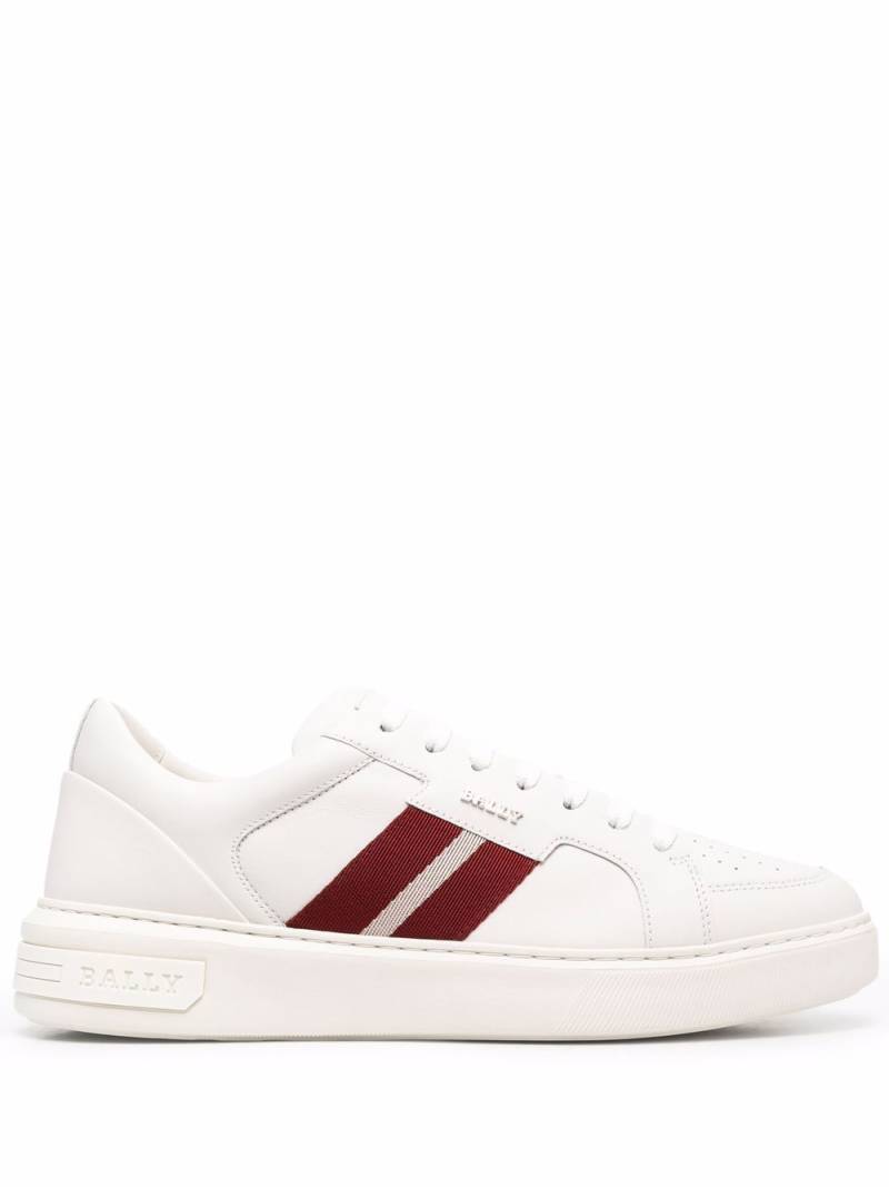 Bally side stripe detail sneakers - White von Bally