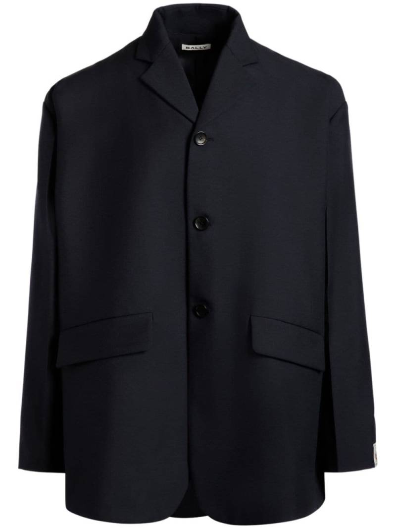 Bally single-breasted blazer - Blue von Bally