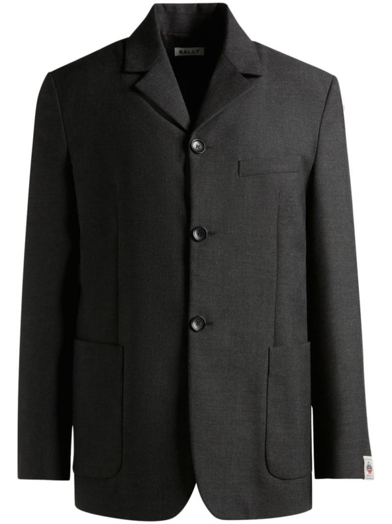 Bally single-breasted blazer - Grey von Bally