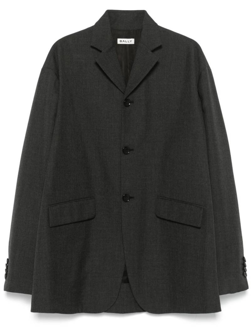 Bally single-breasted blazer - Grey von Bally