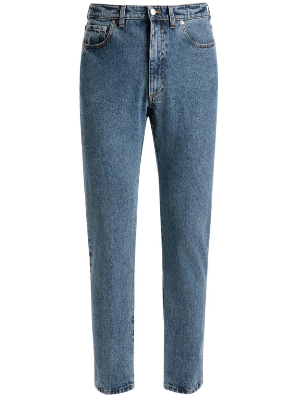 Bally slim-cut cotton tapared jeans - Blue von Bally