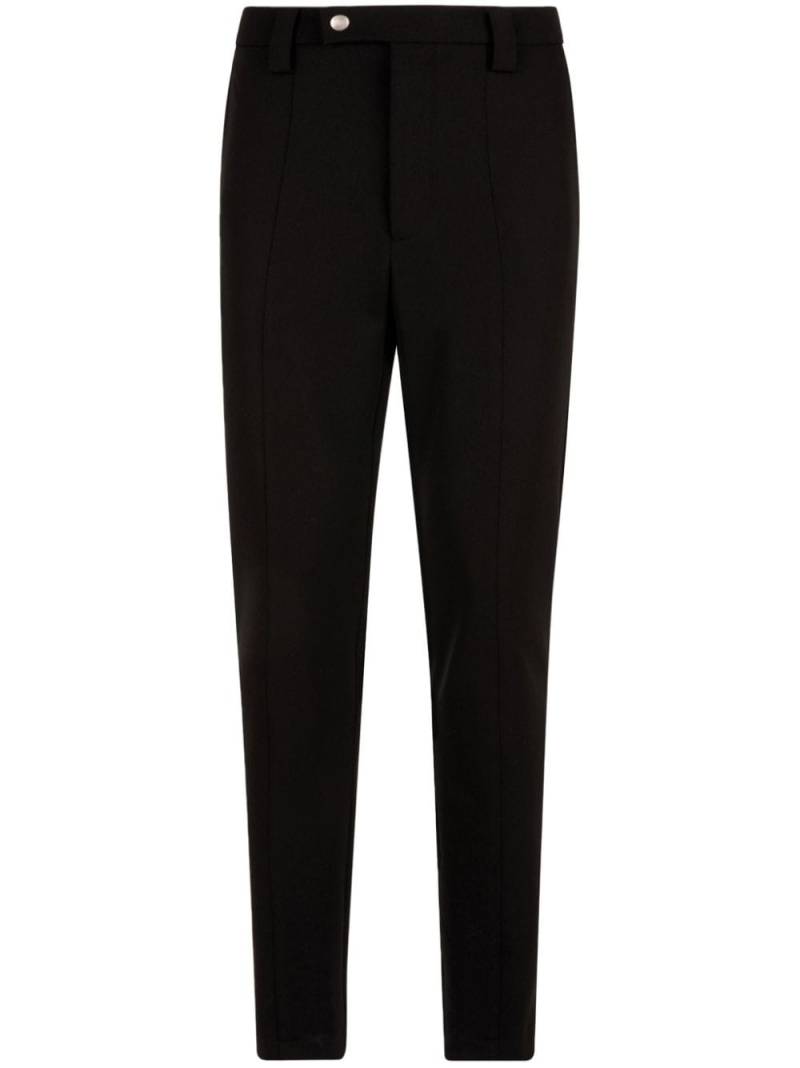 Bally slim-fit logo tag trousers - Black von Bally