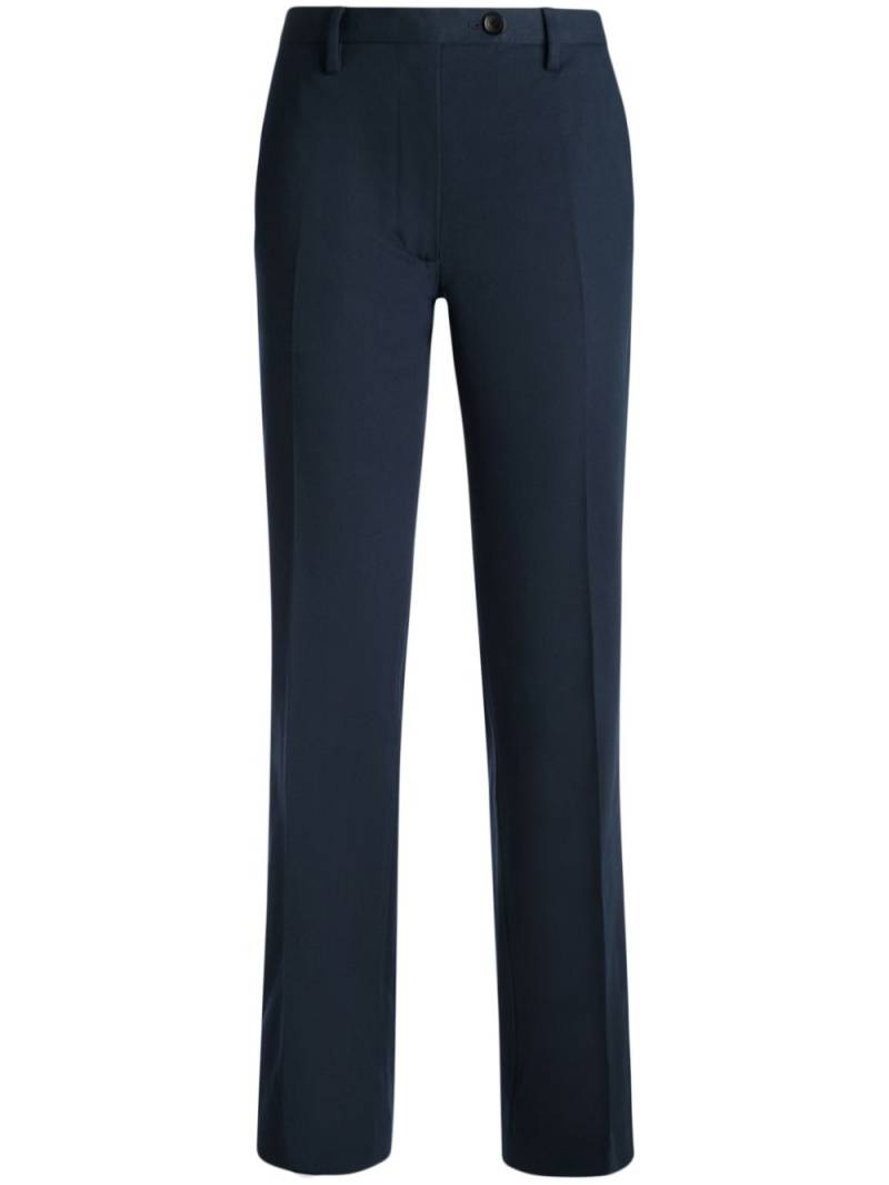 Bally tailored slim-fit cotton trousers - Blue von Bally