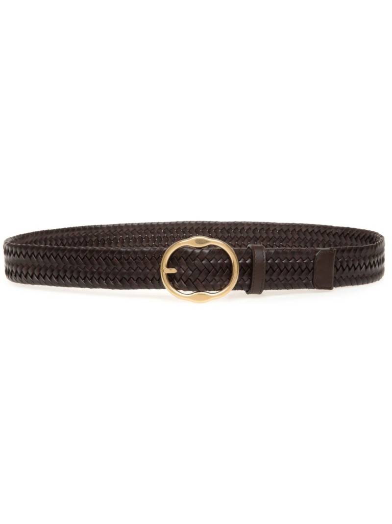 Bally woven leather belt - Brown von Bally