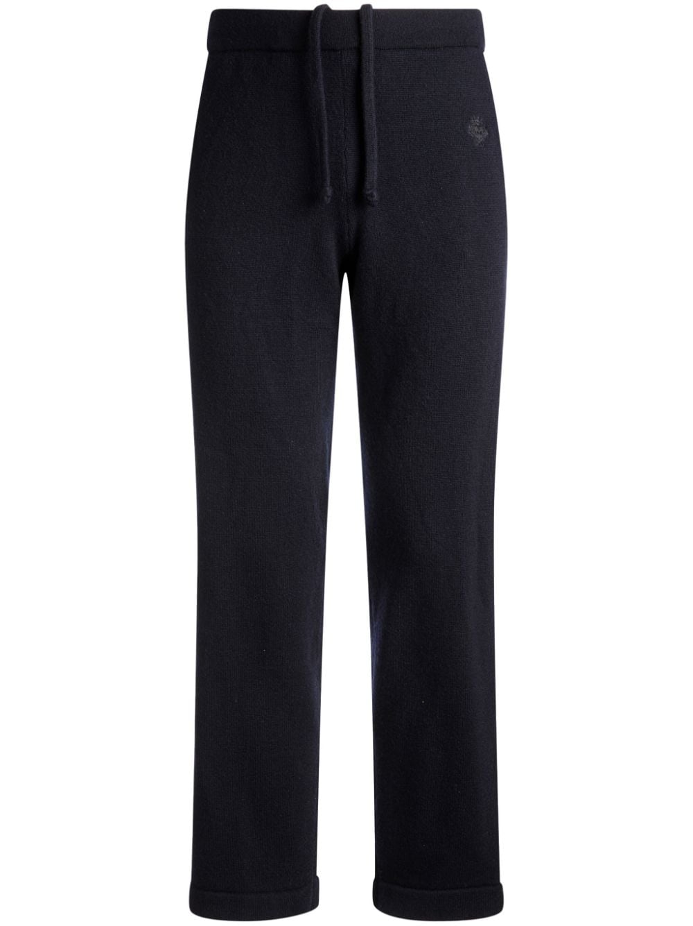 Bally x Adrien Brody knitted track pants - Blue von Bally