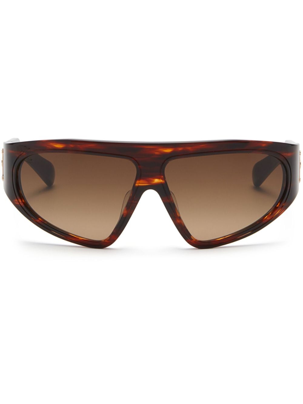 Balmain Eyewear B-Escape pilot-frame sunglasses - Brown von Balmain Eyewear