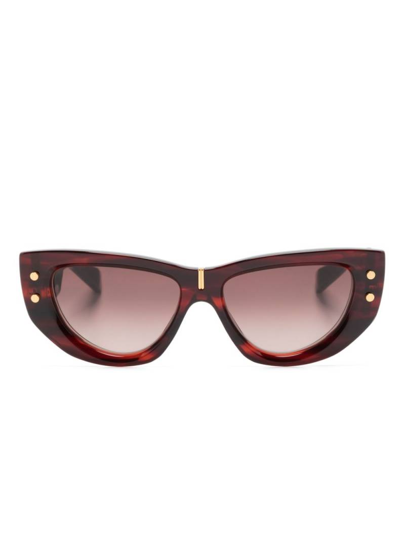 Balmain Eyewear B-Muse geometric-frame sunglasses - Red von Balmain Eyewear