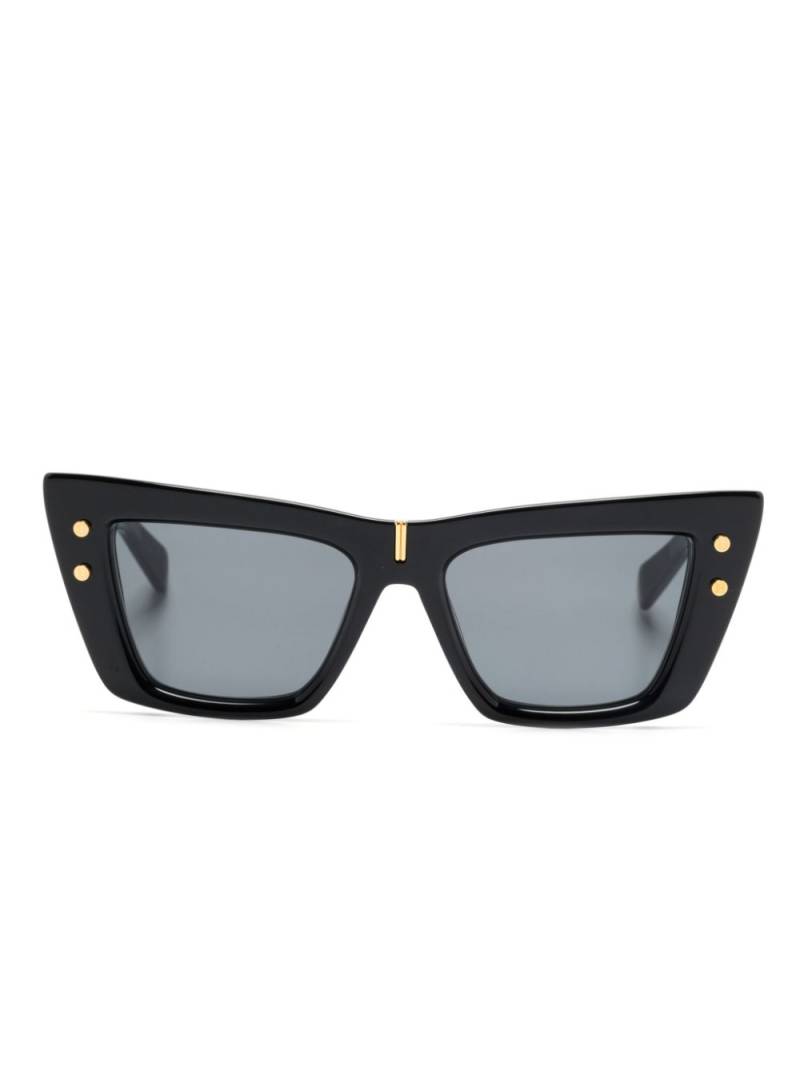 Balmain Eyewear B-eye cat-eye frame sunglasses - Black von Balmain Eyewear