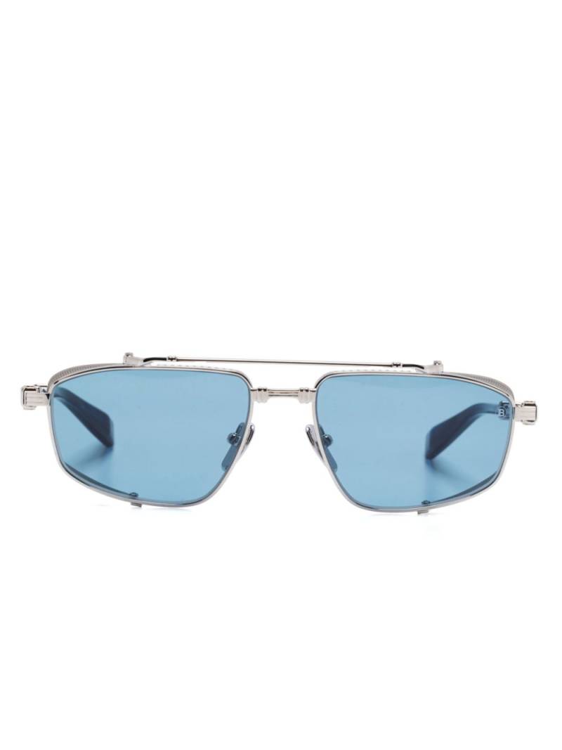 Balmain Eyewear Brigade V sunglasses - Silver von Balmain Eyewear