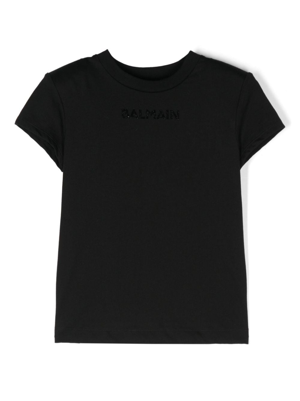 Balmain Kids logo embellished T-shirt - Black von Balmain Kids