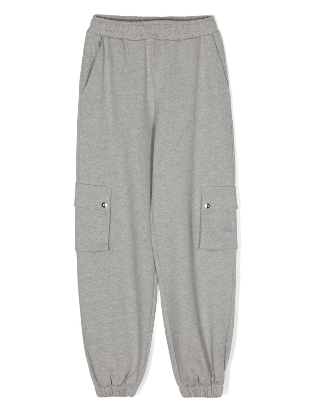 Balmain Kids logo-patch track pants - Grey von Balmain Kids