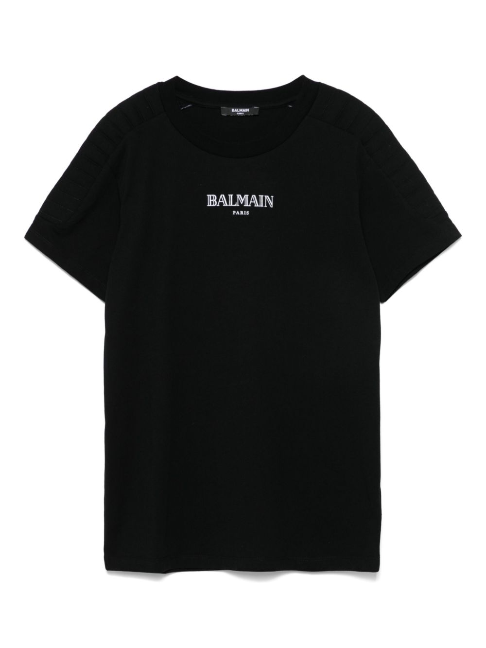 Balmain Kids logo-print T-shirt - Black von Balmain Kids