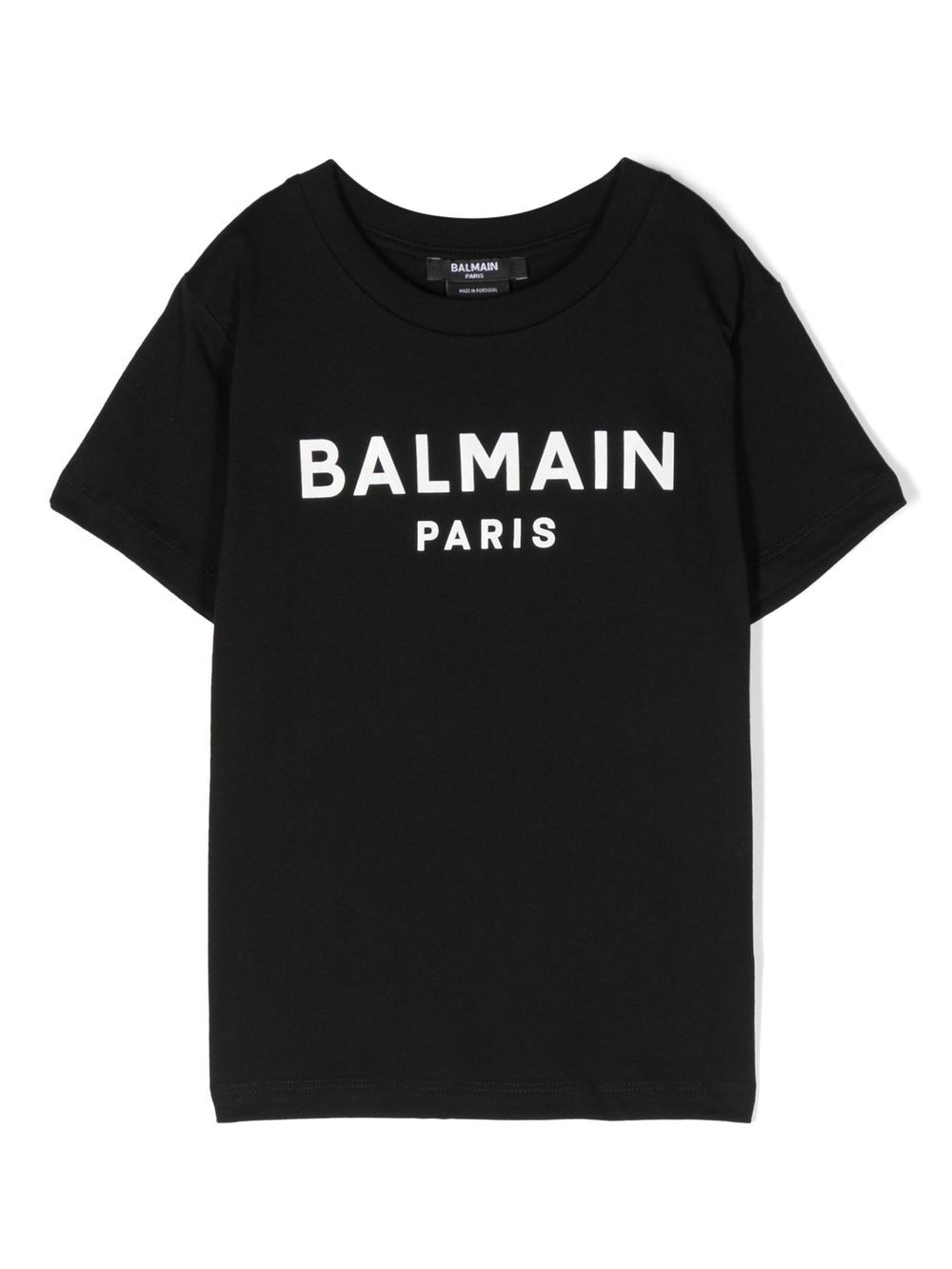 Balmain Kids logo print T-shirt - Black von Balmain Kids