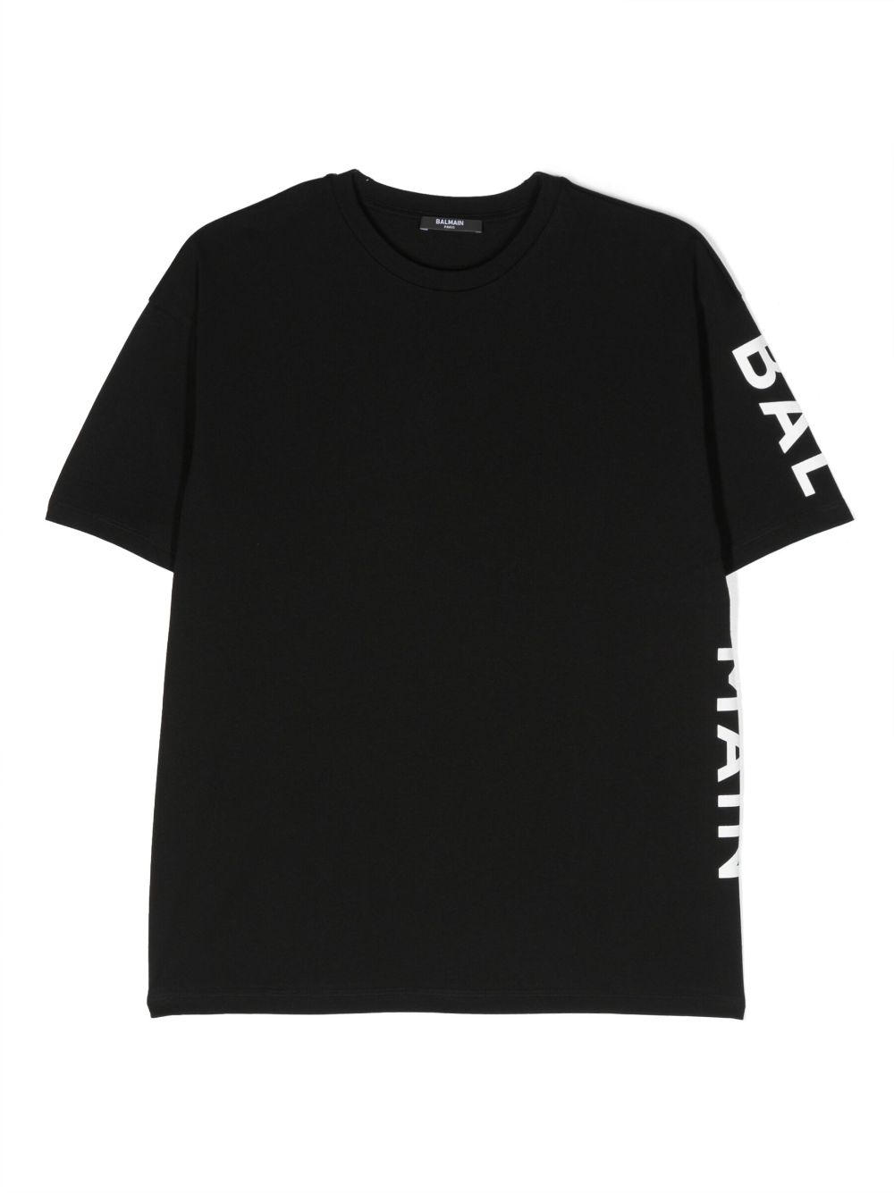 Balmain Kids logo-print cotton T-shirt - Black von Balmain Kids