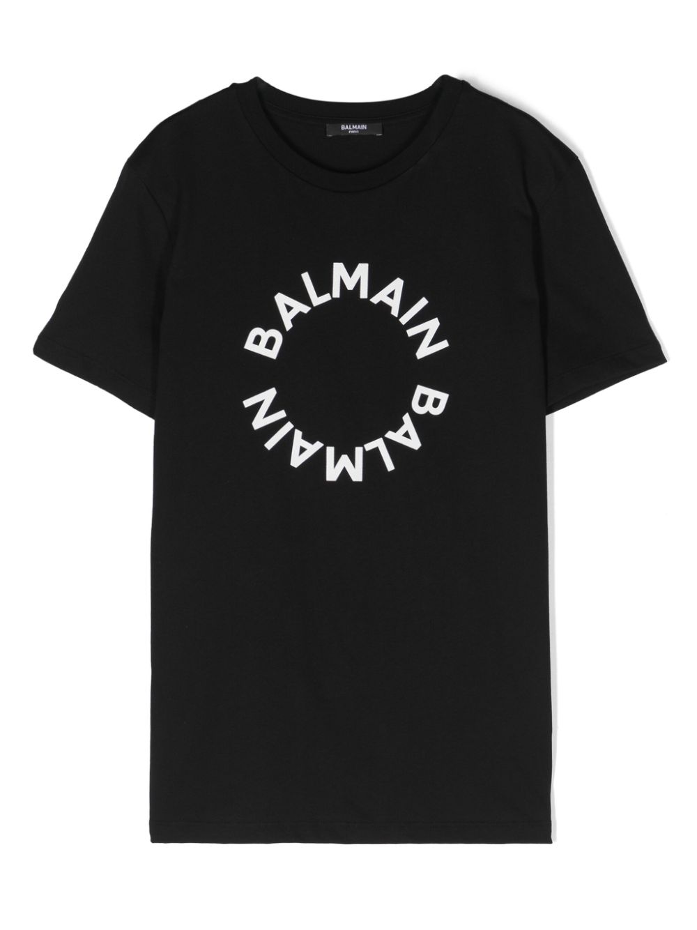 Balmain Kids logo-print cotton T-shirt - Black von Balmain Kids