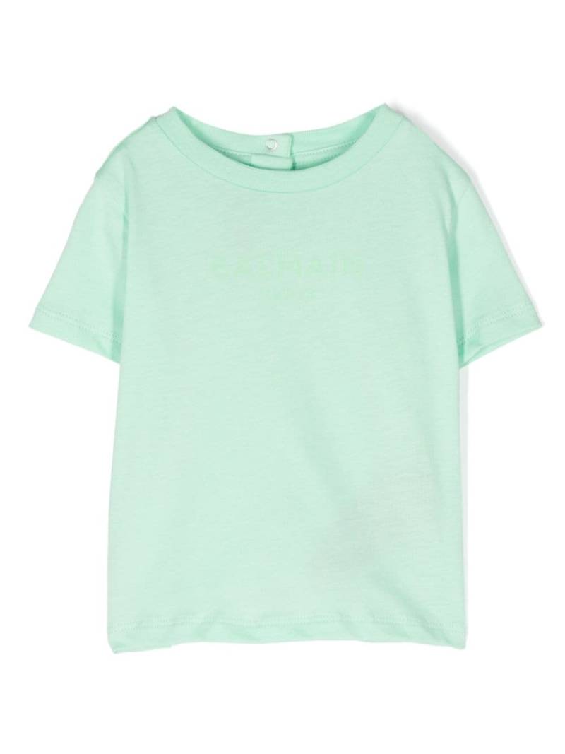 Balmain Kids logo-print cotton T-shirt - Green von Balmain Kids