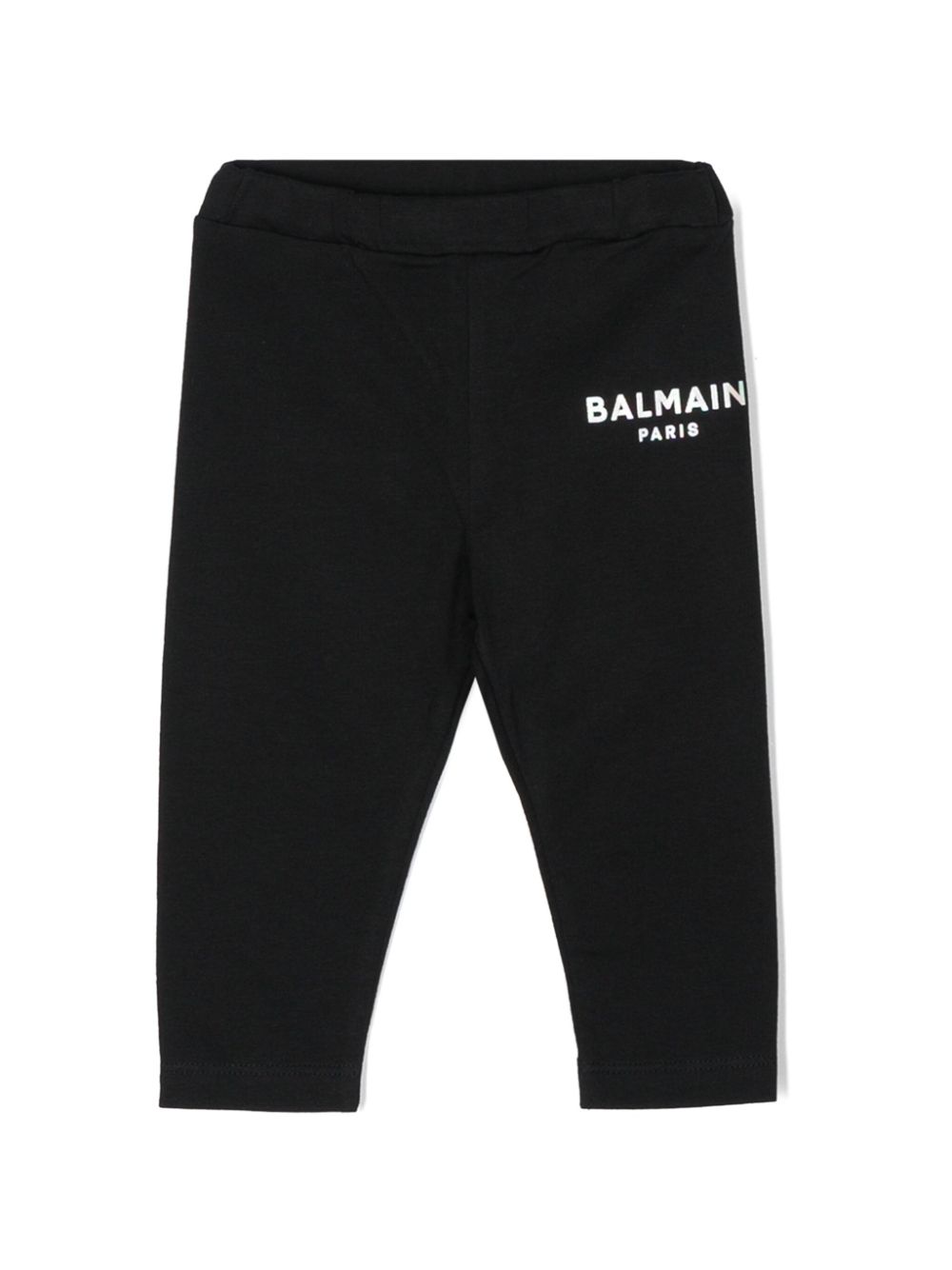 Balmain Kids logo-print leggings - Black von Balmain Kids