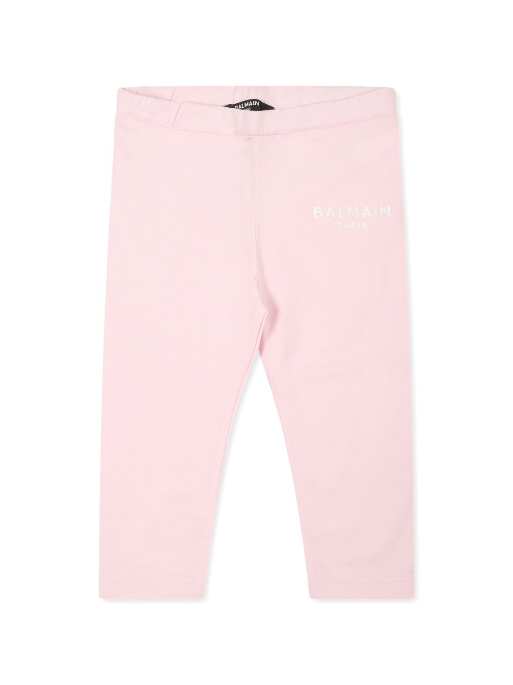 Balmain Kids logo-print leggings - Pink von Balmain Kids