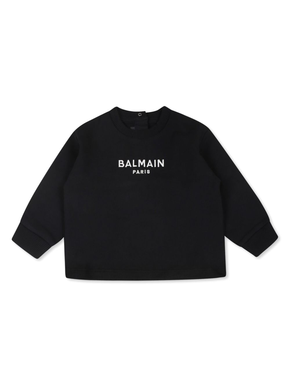 Balmain Kids logo-print sweatshirt - Black von Balmain Kids