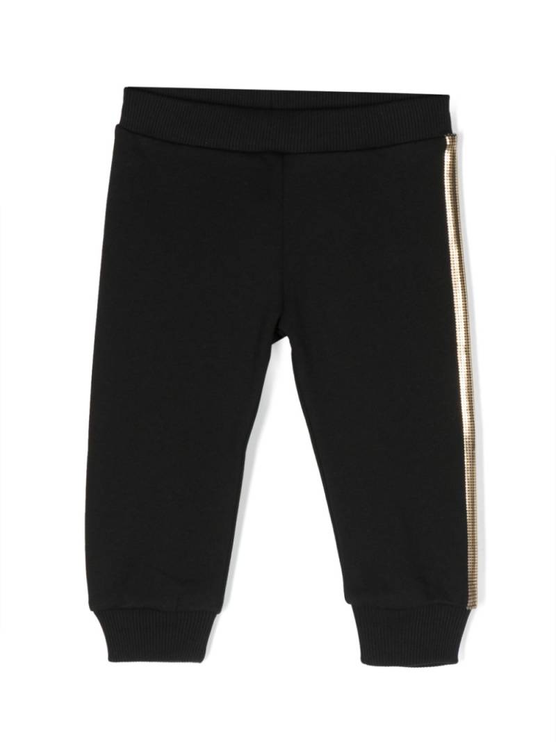 Balmain Kids logo-print tracksuit bottoms - Black von Balmain Kids