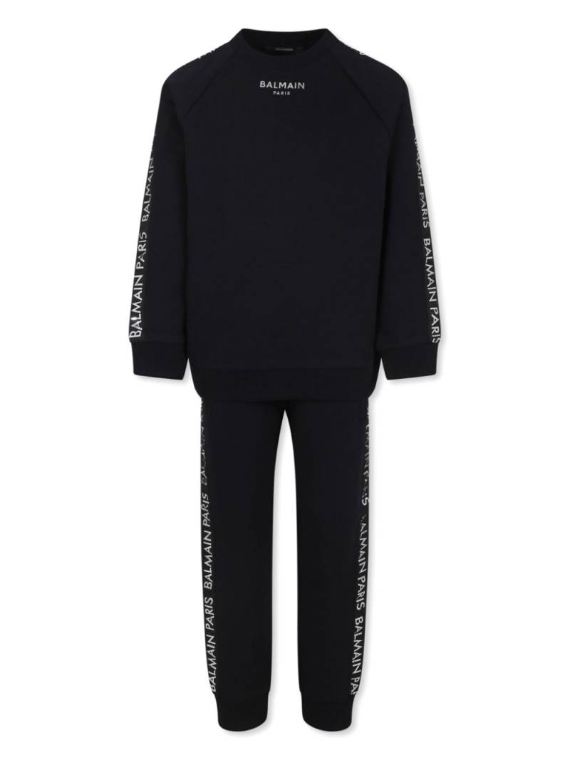 Balmain Kids printed tracksuit set - Black von Balmain Kids