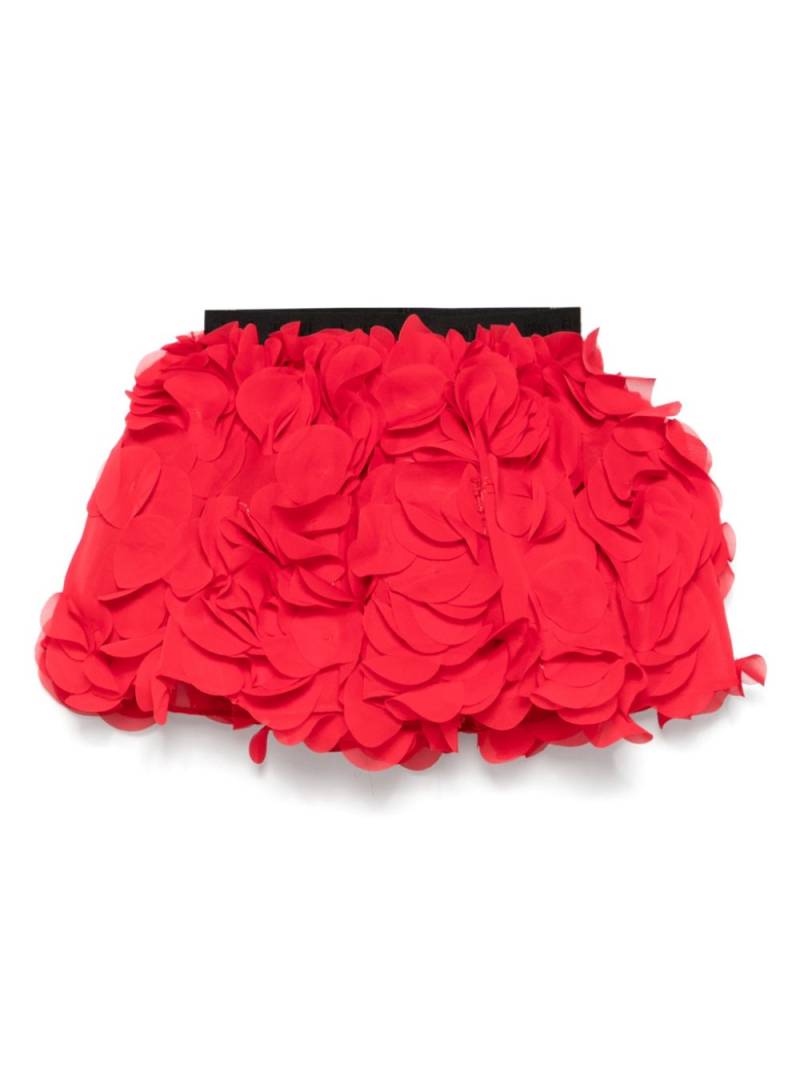 Balmain Kids ruffle-appliqué tutu - Red von Balmain Kids