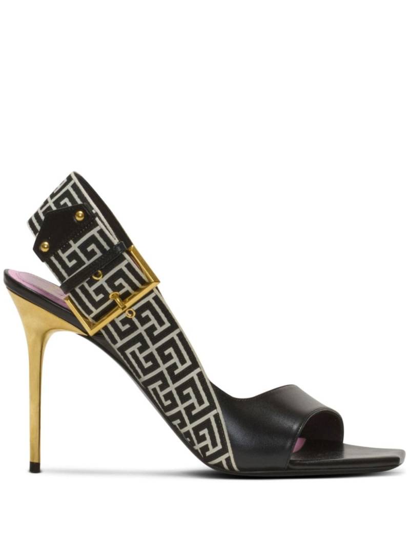 Balmain 95mm Ruby sandals - Black von Balmain