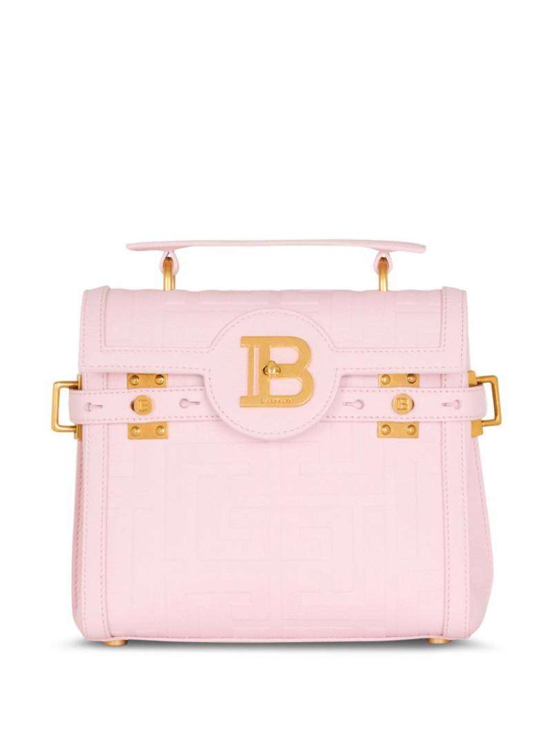 Balmain B-Buzz 23 leather tote bag - Pink von Balmain