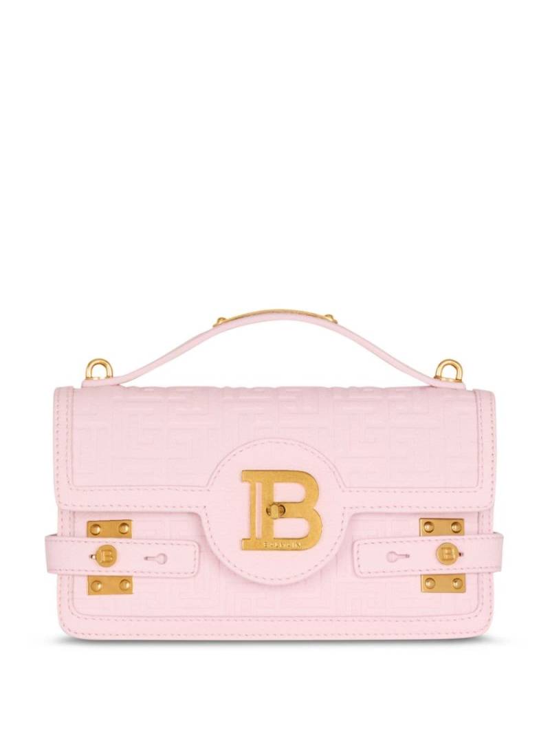 Balmain B-Buzz 24 leather tote bag - Pink von Balmain